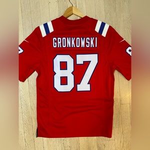 Rob Gronkowski Patriots Throwback Nike Jersey